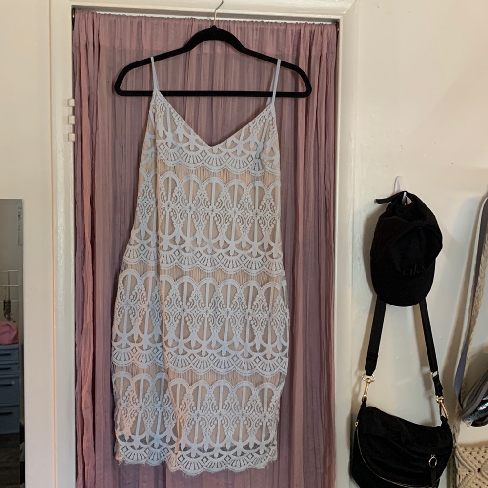 Light blue Leith dress from Nordstrom, never worn.